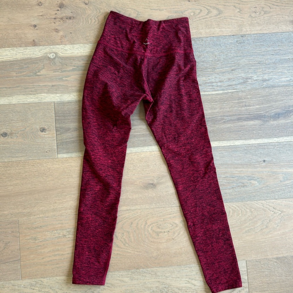 Red Brushed Beyond Yoga Pants
